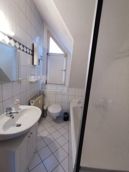 Helle Maisonnette Wohnung Penthouse Recklinghausen Esterno foto
