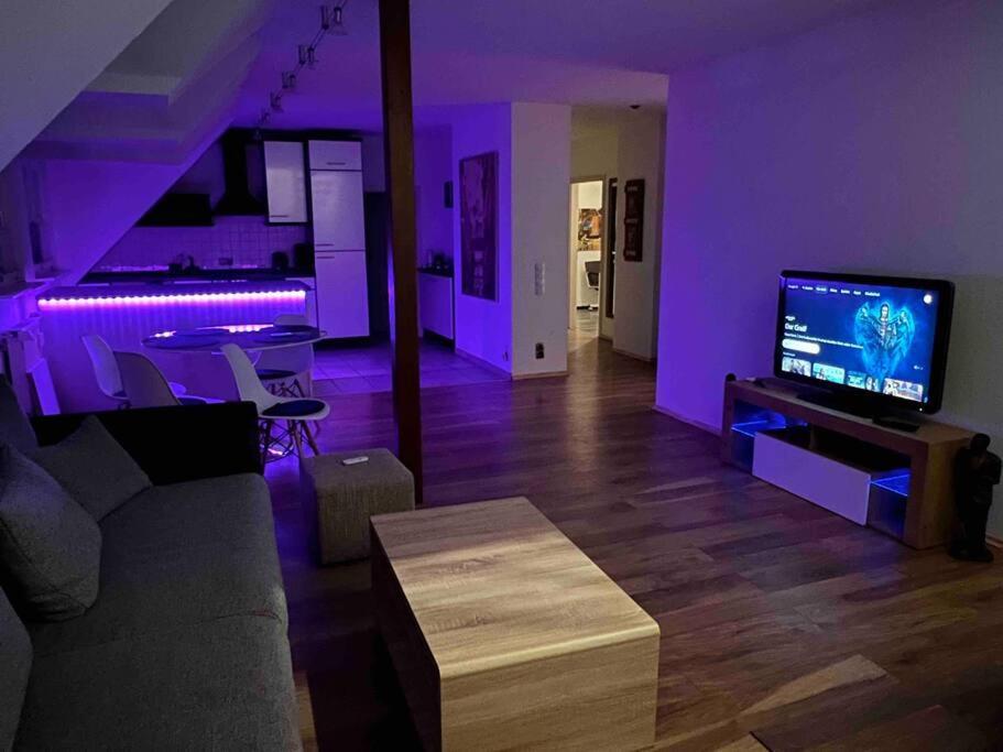 Helle Maisonnette Wohnung Penthouse Recklinghausen Esterno foto